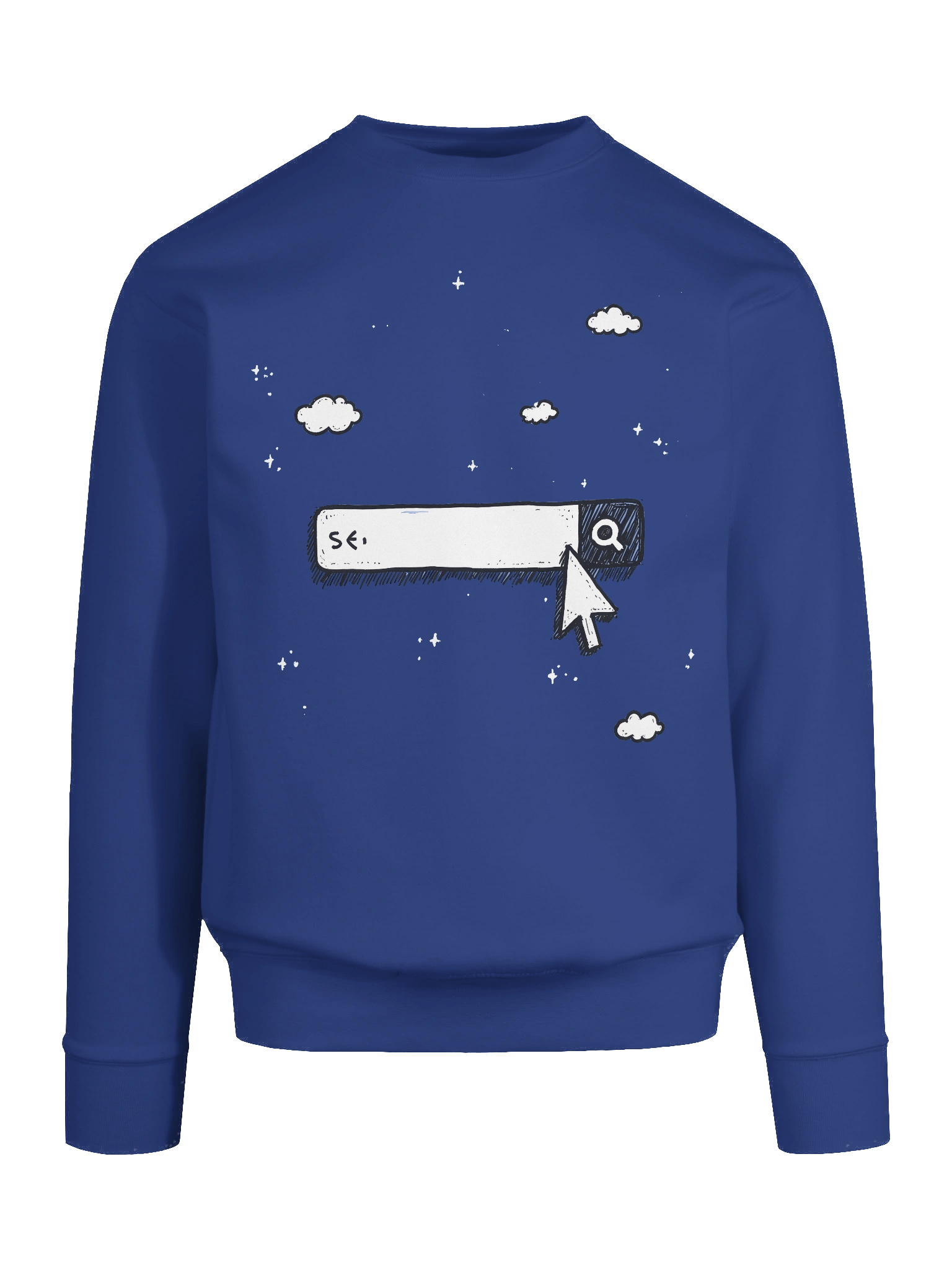 Starry Night Search Bar Design Premium Sweatshirt product image (61)