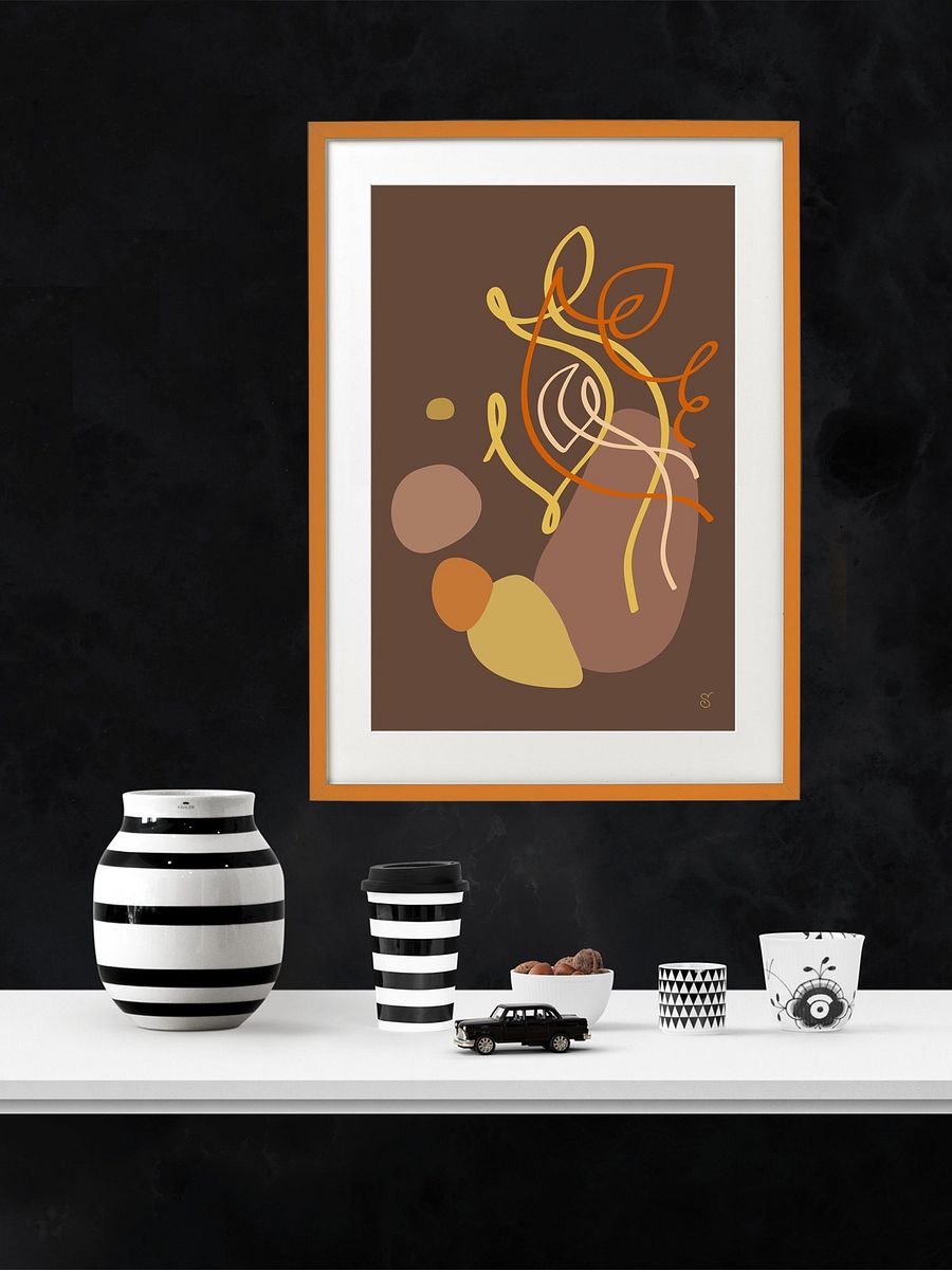 Vibrant Matte Poster Prints - Abstract Image No. 5 product image (13)