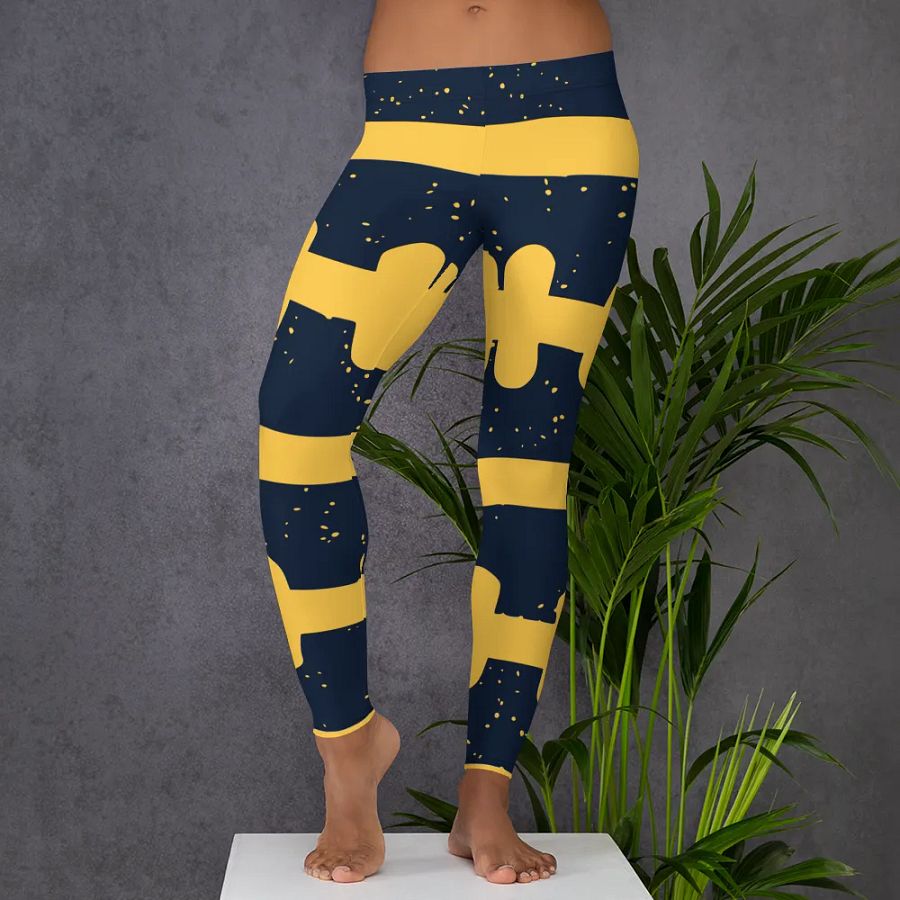 Golden Dots Midnight Leggings product image (5)