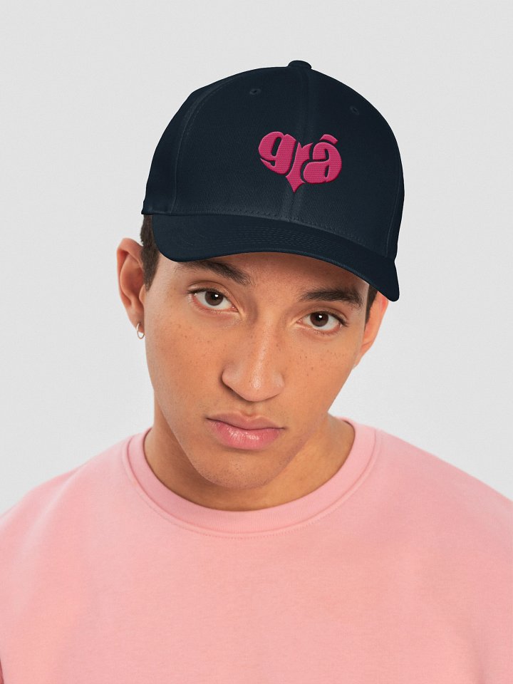 Grá Meaning Love 🩷 Flexfit Peaked Cap product image (1)
