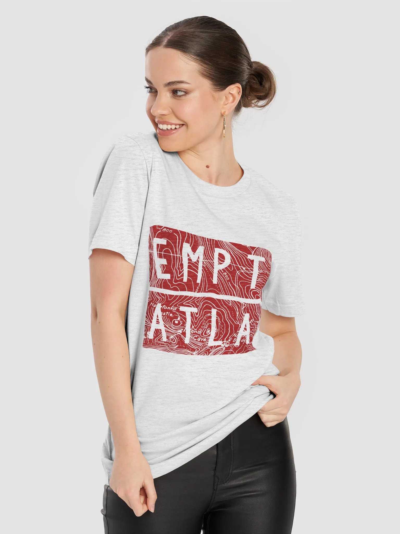 Topographic Map T-Shirt product image (5)