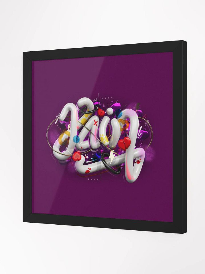 Painful Love (Framed Poster) By Nebenzu product image (4)