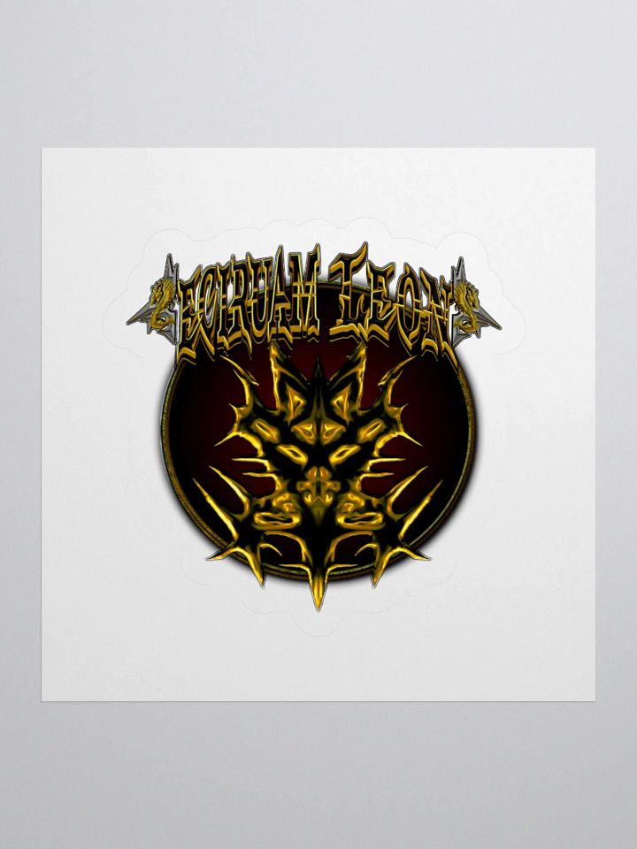 Eciruam Leon Logo Stickers product image (2)