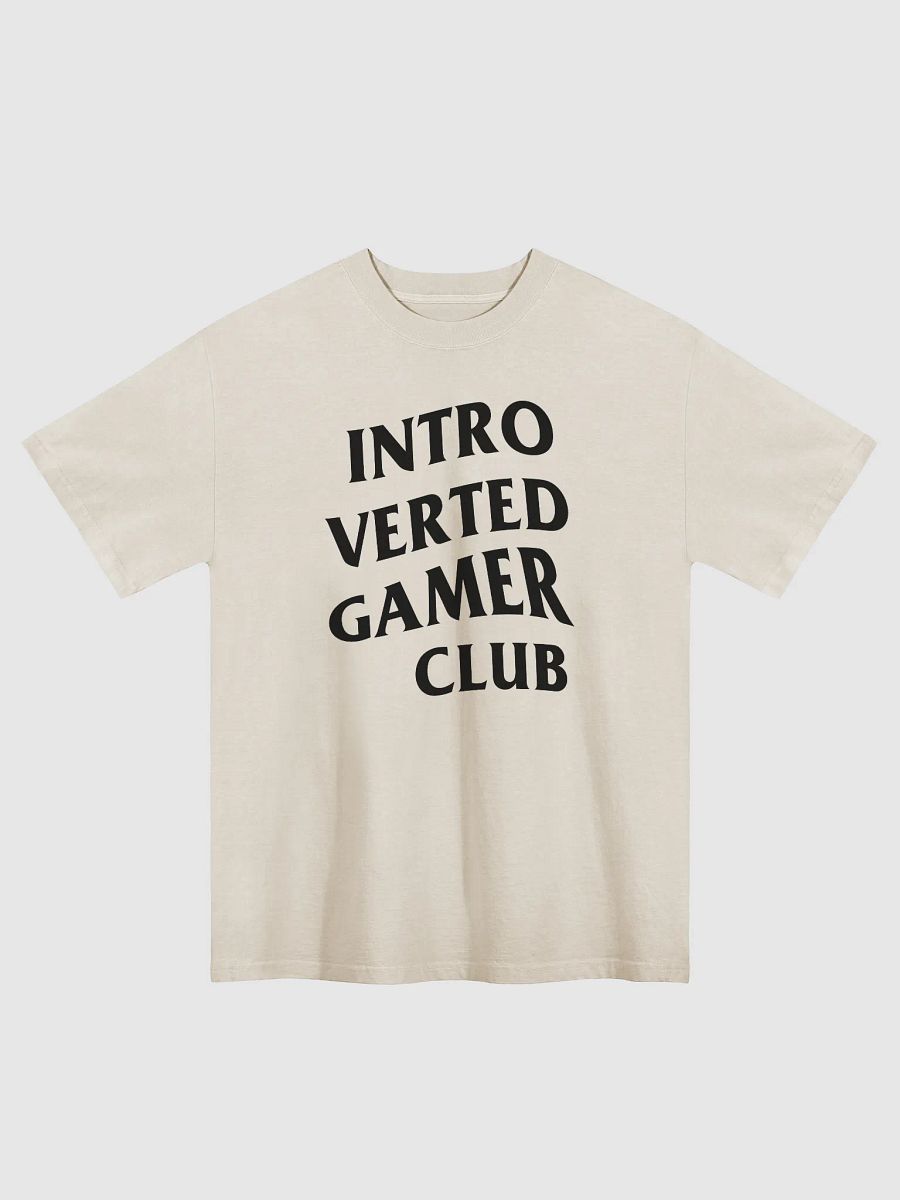 Introverted Gamer Club Oversized Tee product image (1)