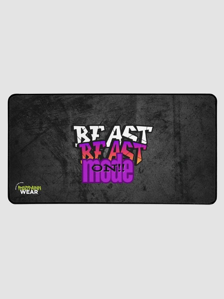 BEAST Mode On!! Desk Mat product image (1)