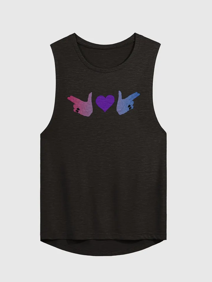 Finger Guns (bi flag) Tank Top W product image (1)