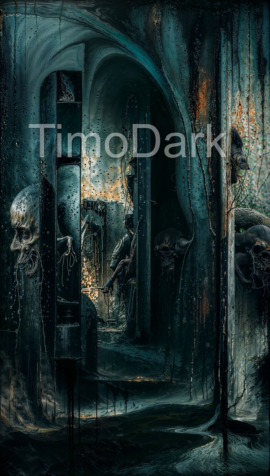 Hallways Phone Wallpaper product image (1)