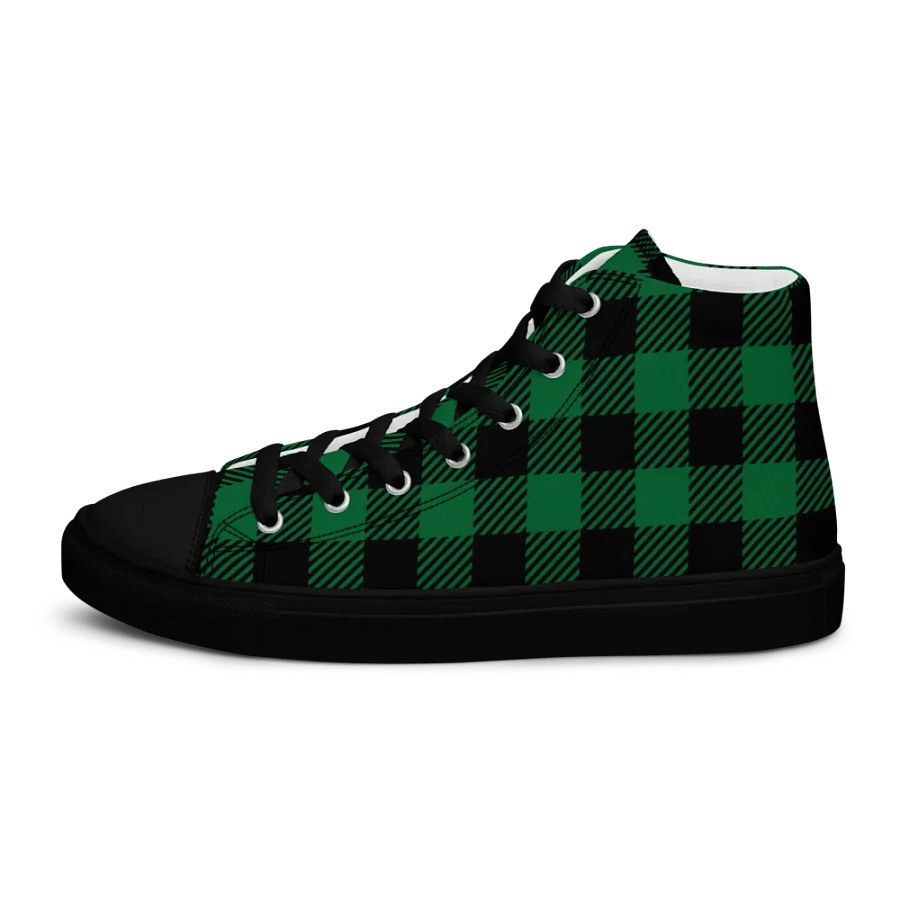 Womens Green Plaid Shoes product image (6)
