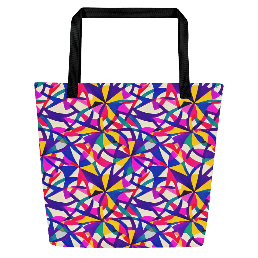 Ranbow Shapes Tote Bag product image (7)