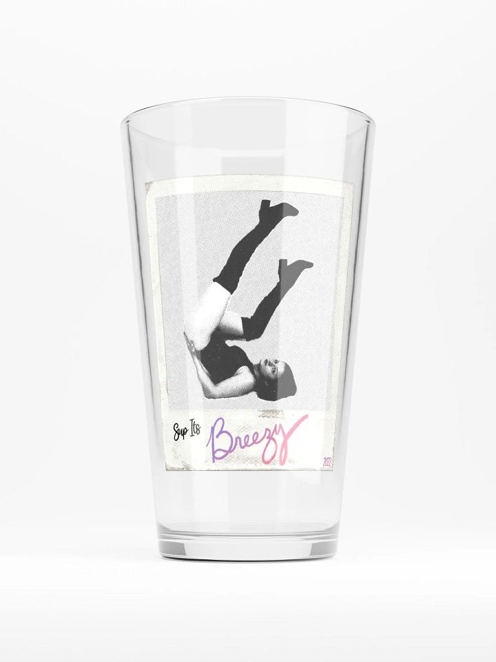 Breezy Polaroid Pint-Glass! product image (1)