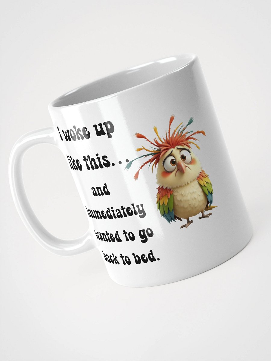 Flustered Featherball – Colorful Cartoon Bird product image (3)