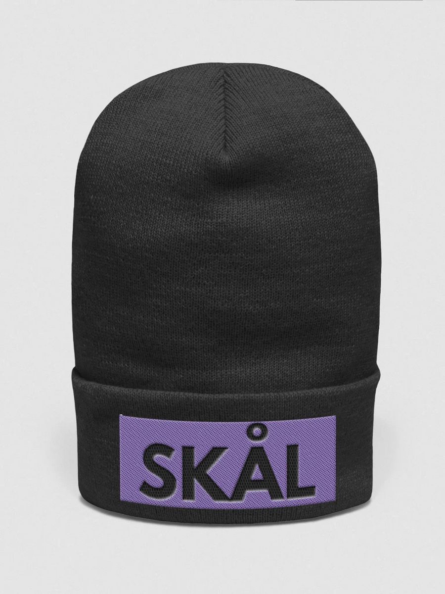Purple Skal Beanie product image (1)