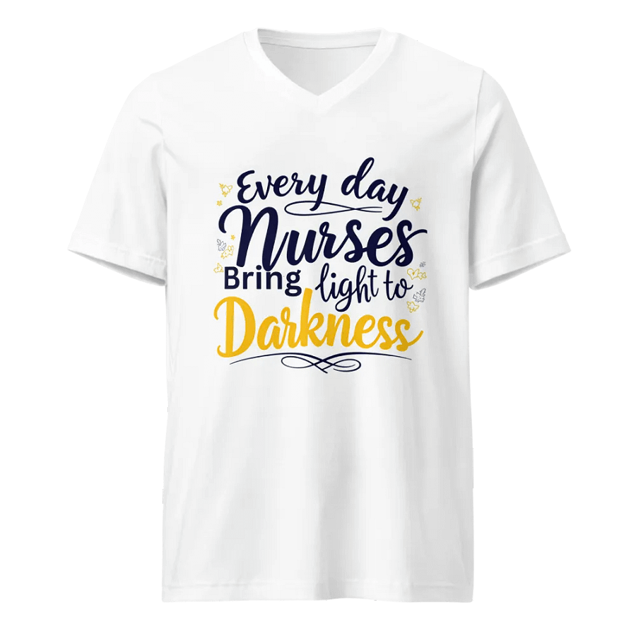 Light in Darkness Nurse V-Neck Tee product image (1)