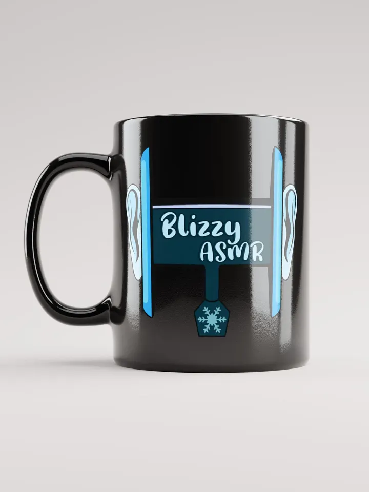 BlizzyASMR Black Glossy Mug product image (2)