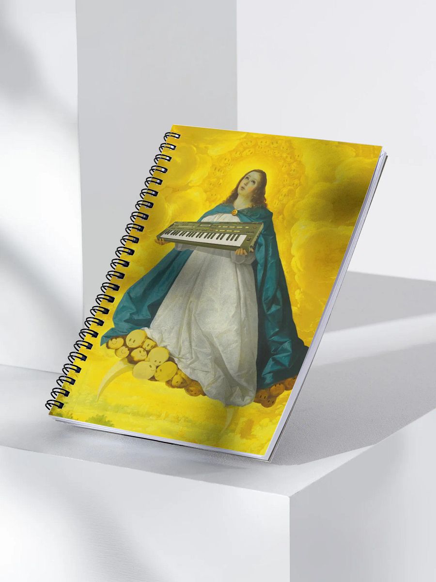 Immaculate cz-101 conception by Frank Fonik, EDM Techno Casio cz-101, Spiral Notebook product image (3)