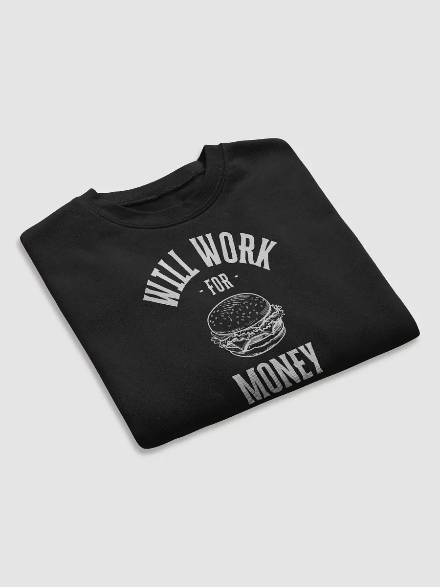 "Will Work for Money" Cropped Sweater product image (7)