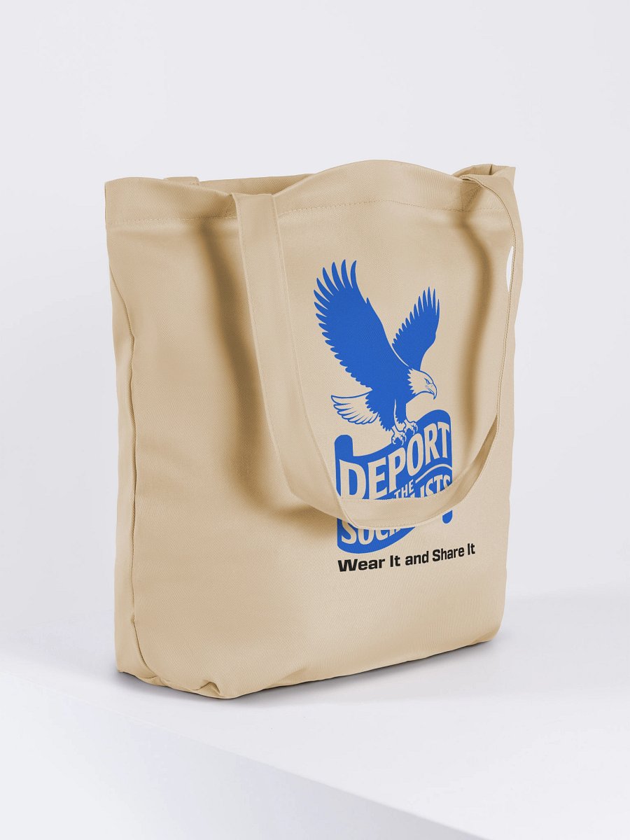 Deport The Socialists Bold Statement Tote Bag product image (4)