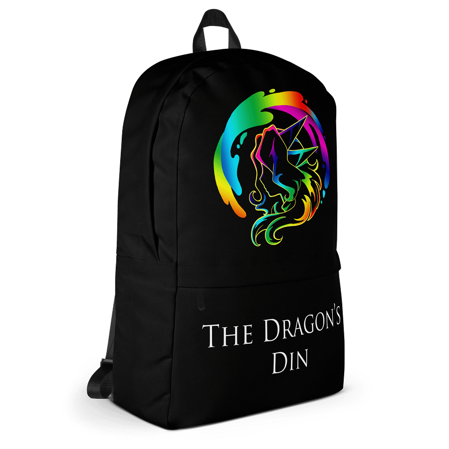 The Dragon's Din Logo Backpack product image (3)