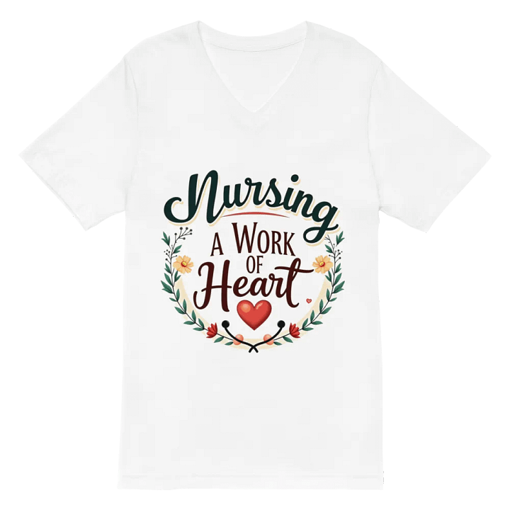 Heartfelt Nursing V-Neck Tee product image (2)