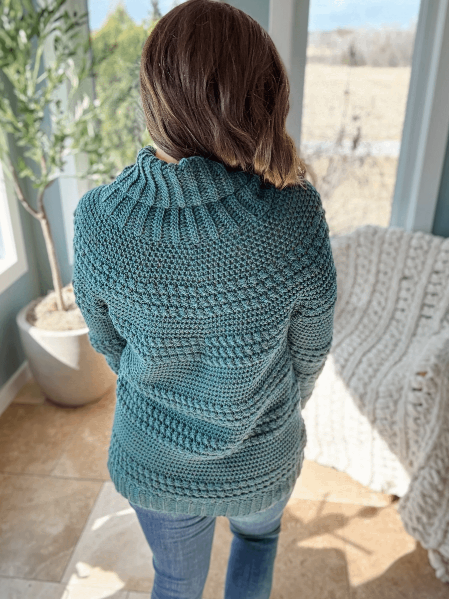 Cranberry Biscotti Sweater Crochet Pattern product image (3)