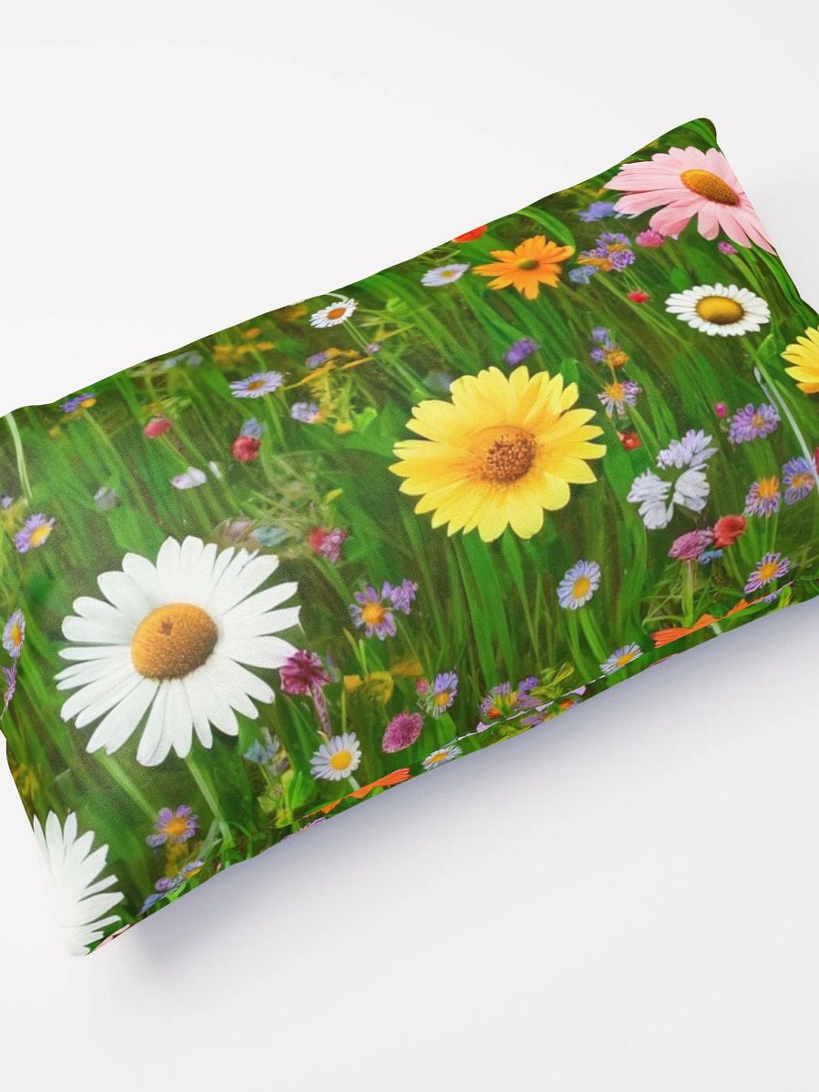 Unleash Your Inner Explorer: Bohemian Floral Escape Throw Pillow product image (4)