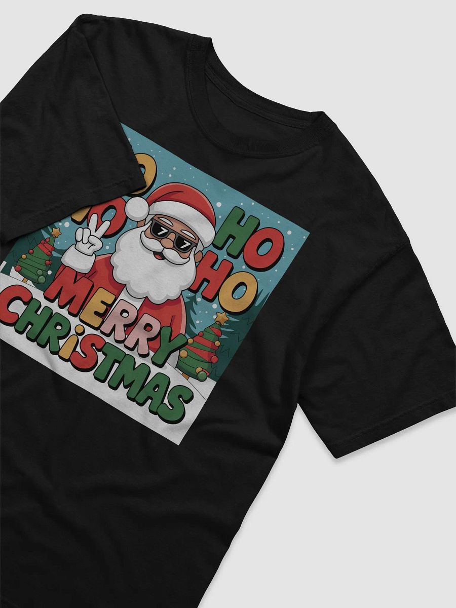 Fun Santa Claus Ho Ho Ho Merry Christmas T-shirt product image (11)