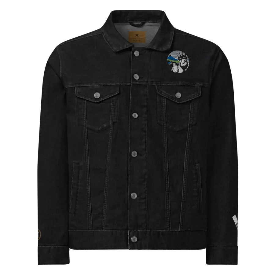 Royal Embroidered Denim Jacket product image (1)