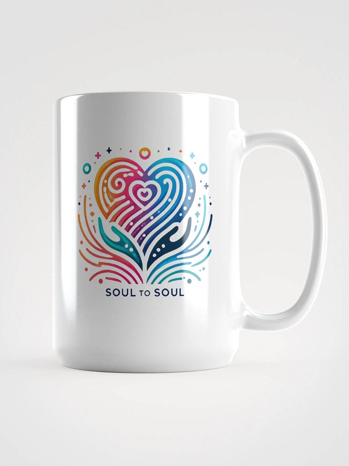 Soulful Heart White Glossy Mug product image (1)