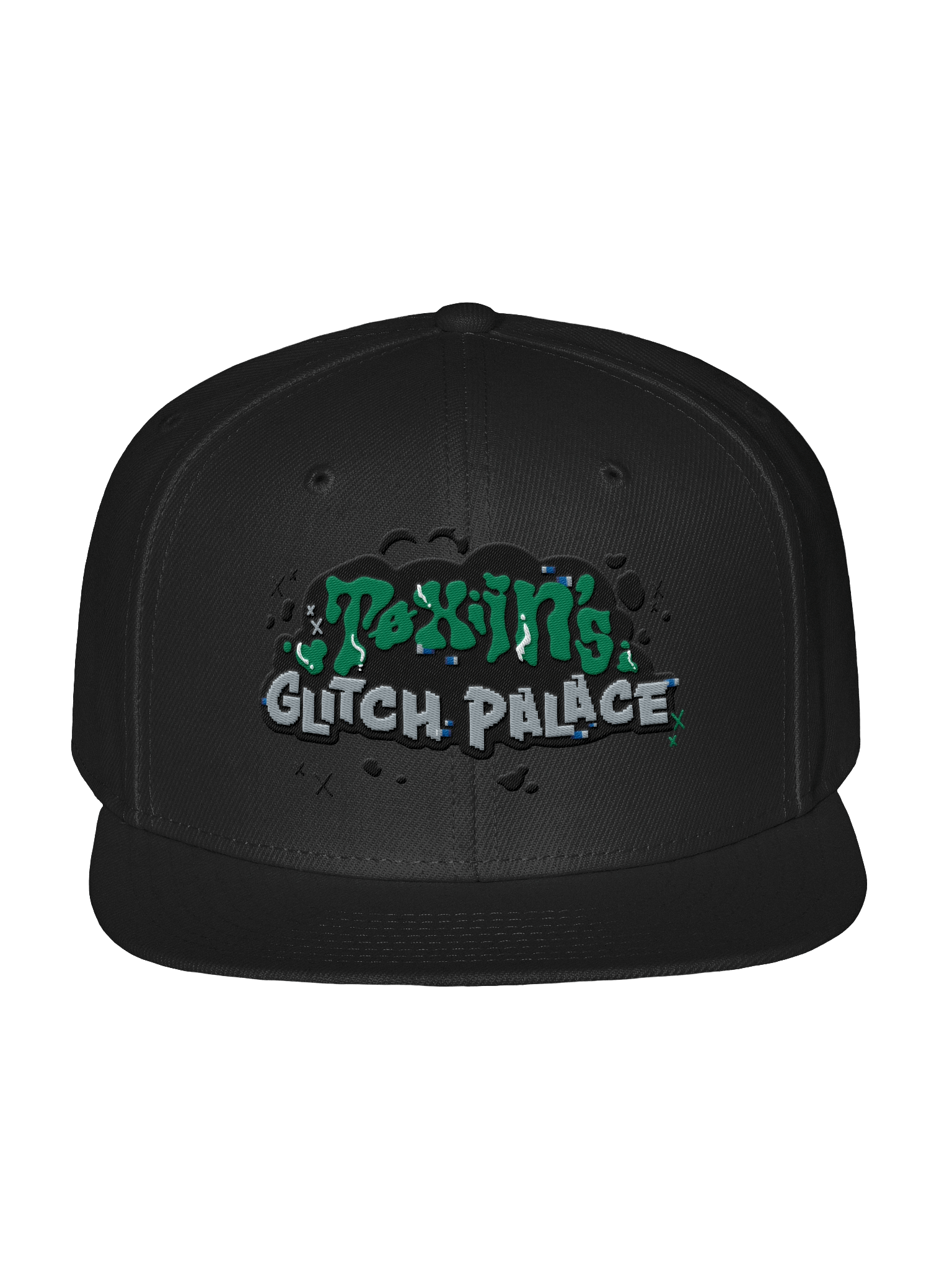 Toxin's Glitch Palace Snapback Cap product image (6)