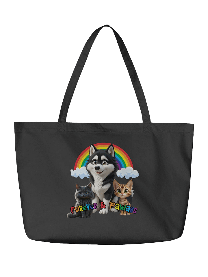 Furever & Paways Organic Cotton Tote product image (2)