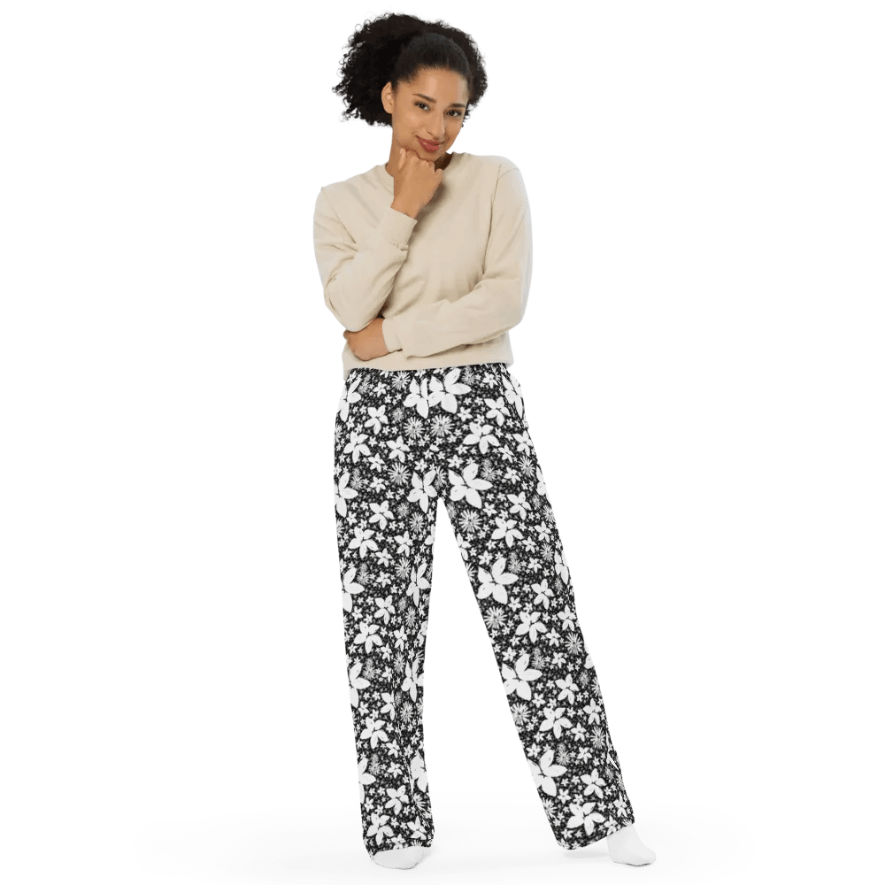 Flower Pants Loose Legs product image (11)