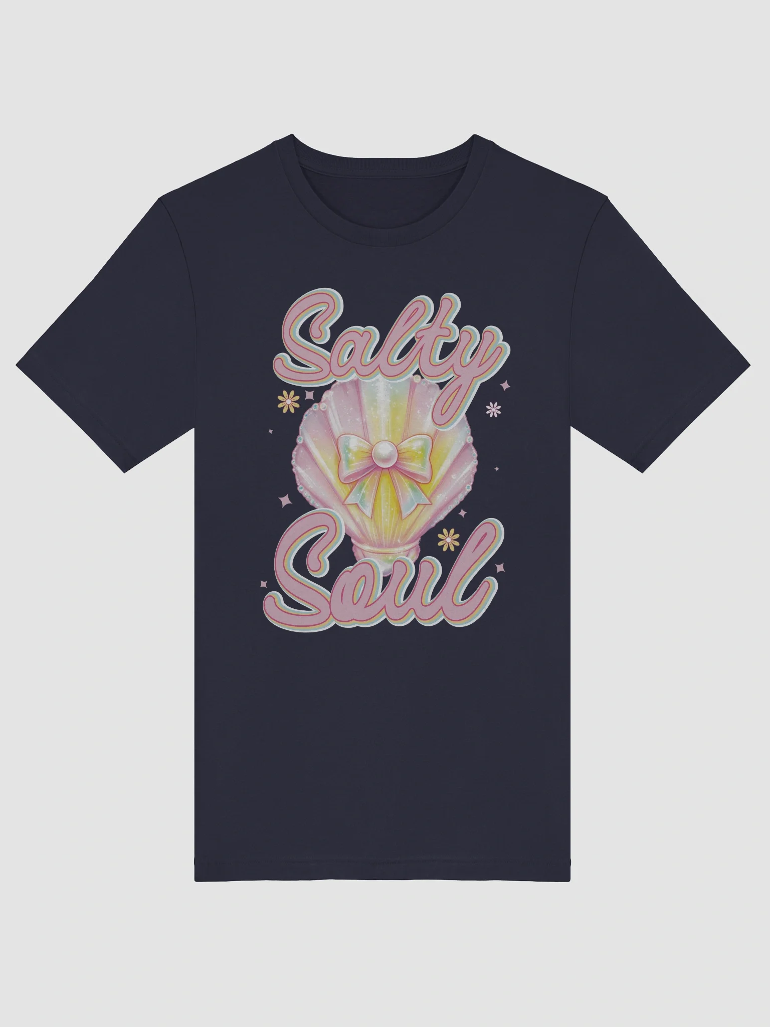 Salty Soul Seashell T-Shirt product image (46)