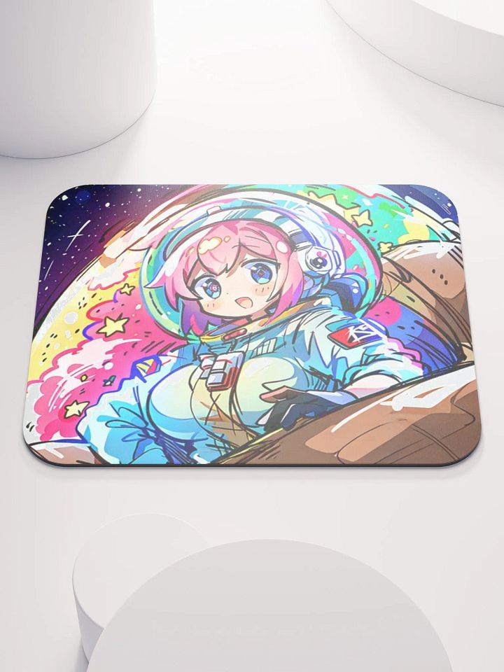 Cosmic Anime Astronaut Mouse Pad product image (1)