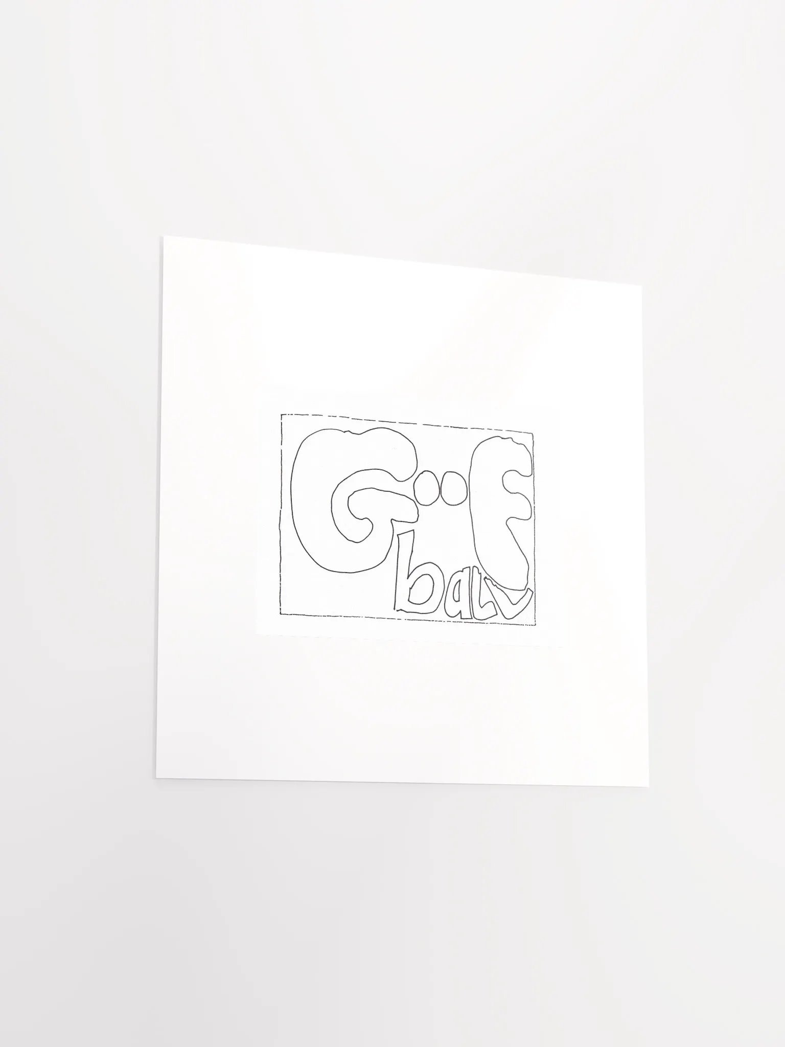 goofball panel card print product image (3)