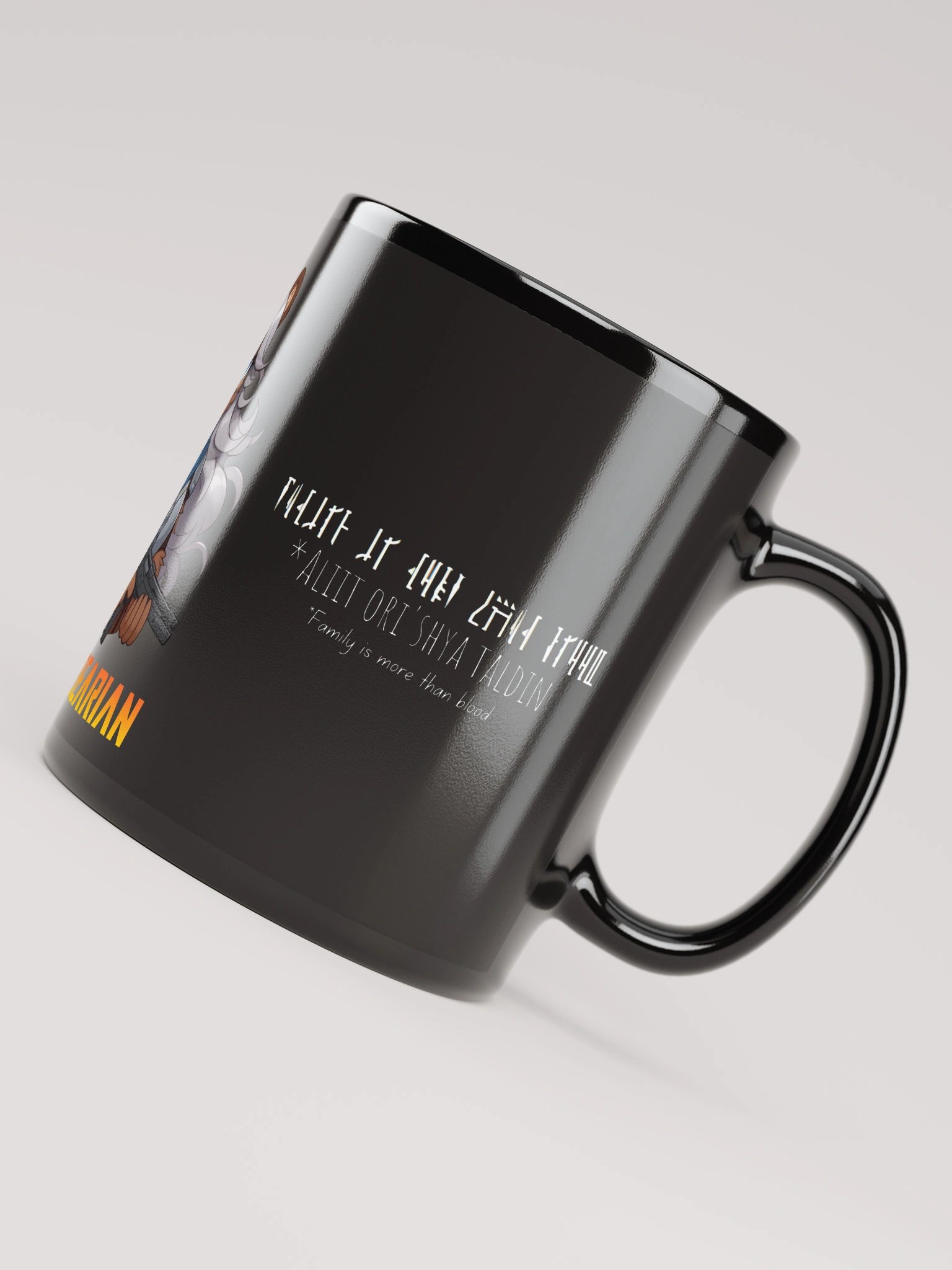 Mandobearian Black Glossy Mug product image (7)