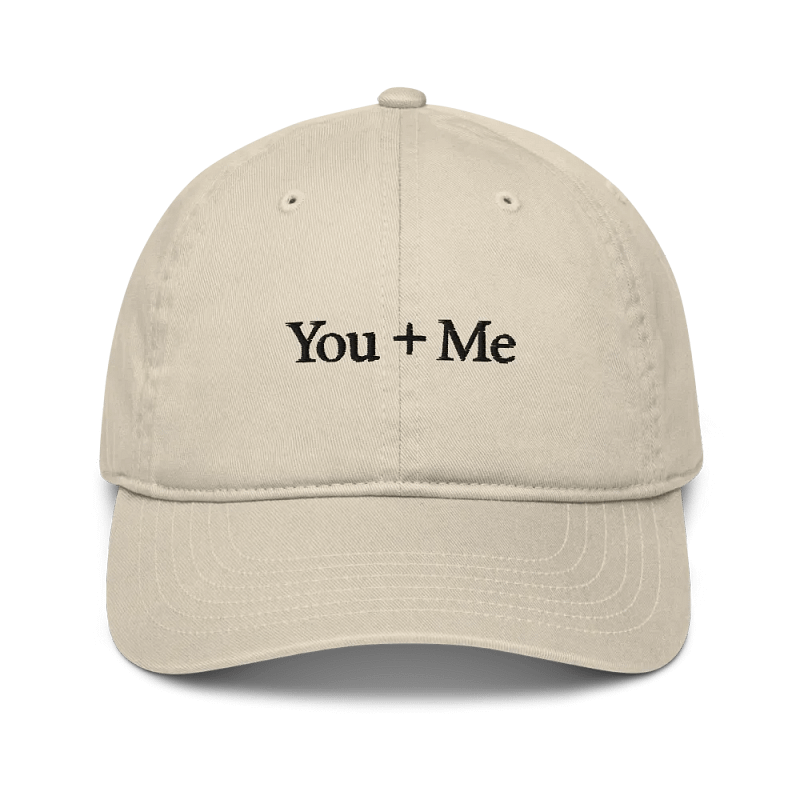 You + Me Dad Hat