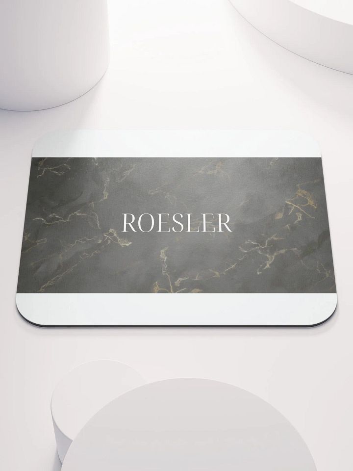 Marbled Monogram Mouse Pad product image (1)