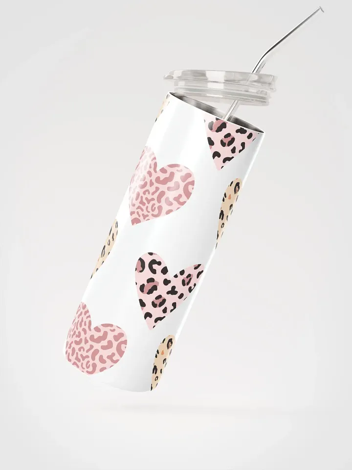 Leopard Love Stainless Steel Tumbler product image (2)