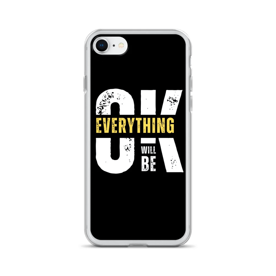 Everything Will Be OK iPhone® Clear Case product image (24)