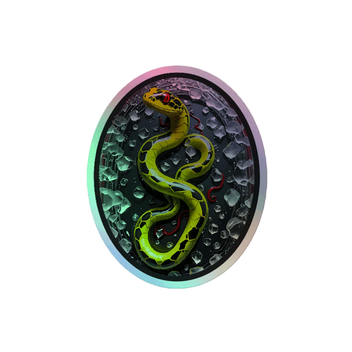 Mystic Serpent Holographic Sticker Sheet product image (2)