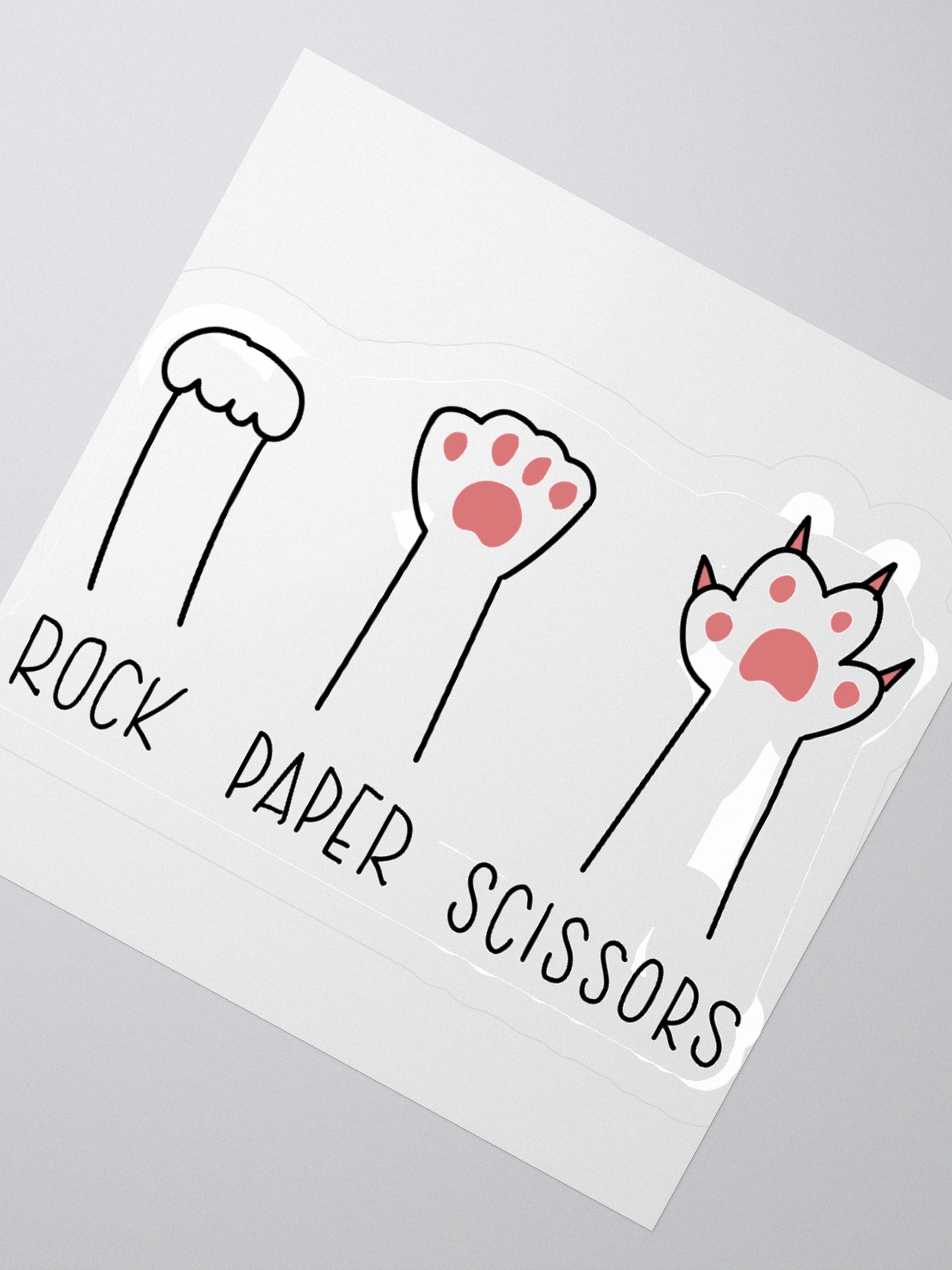 Rock Paper Scissors Sticker product image (2)