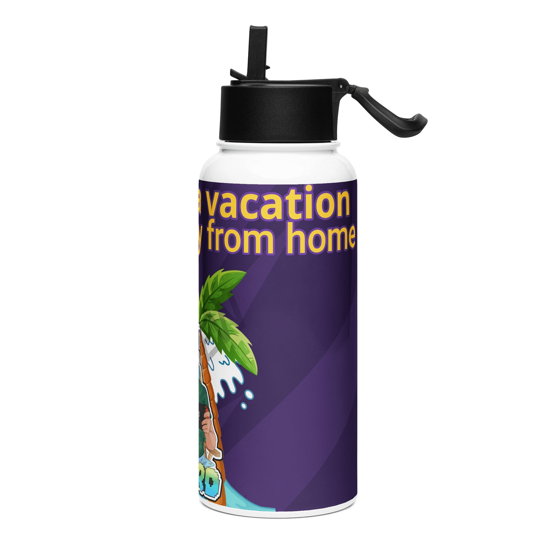 JBird's Purple Thunder Stainless Steel Bottle product image (3)