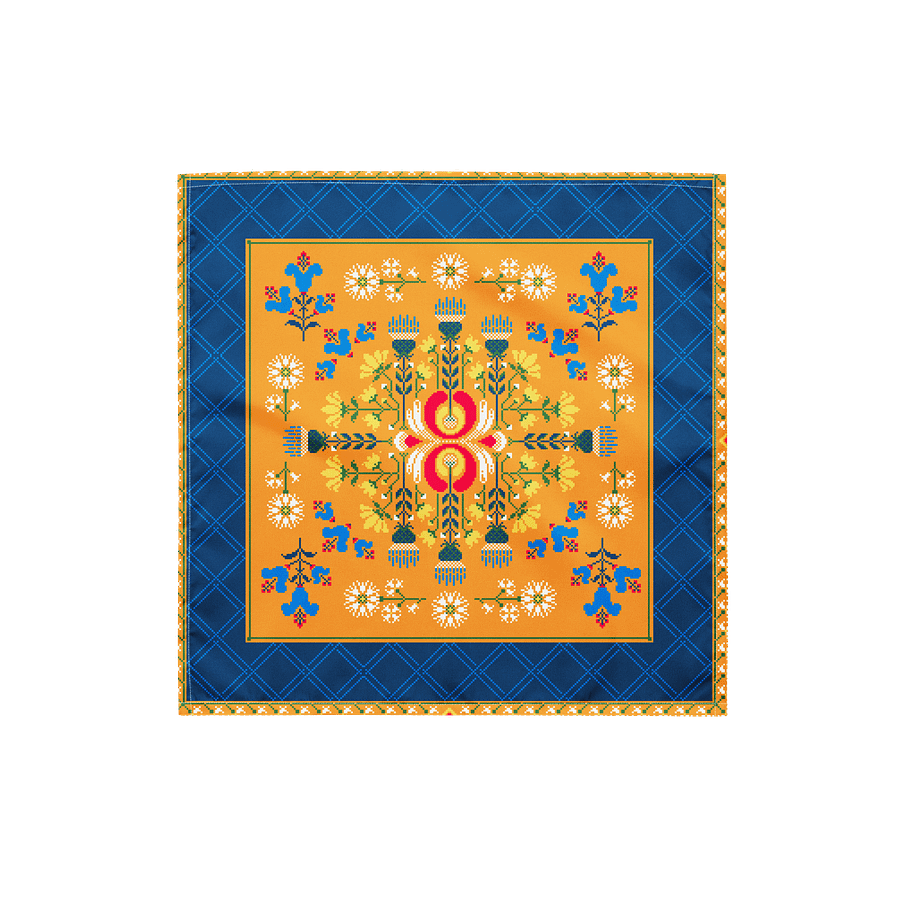Scandinavian Floral All-Over Bandana product image (1)