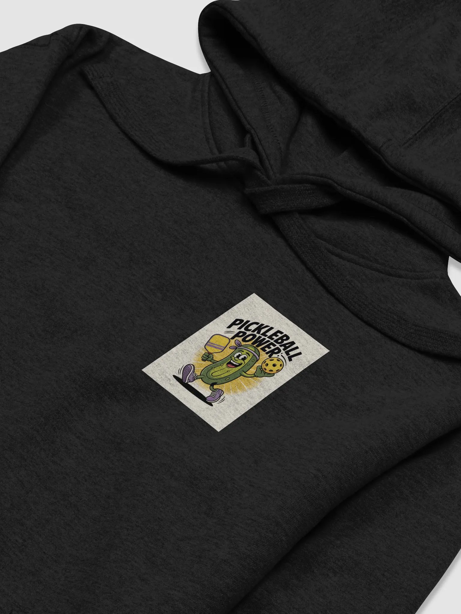 Pickleball Power Hoodie – Funny Dill Pickle Sports Design product image (39)