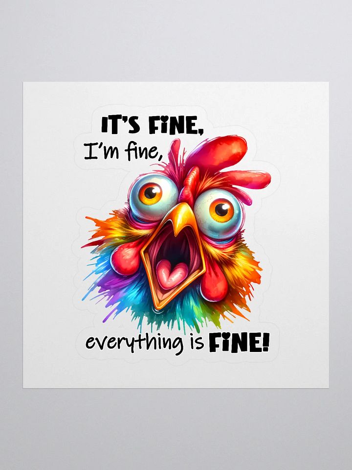 It's Fine Sticker product image (1)