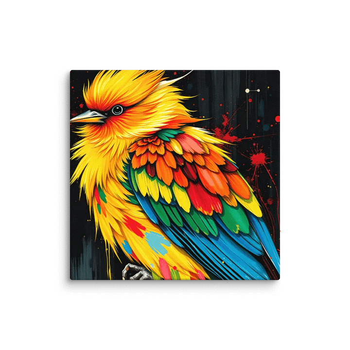 Vibrant Feathers Canvas Art product image (12)