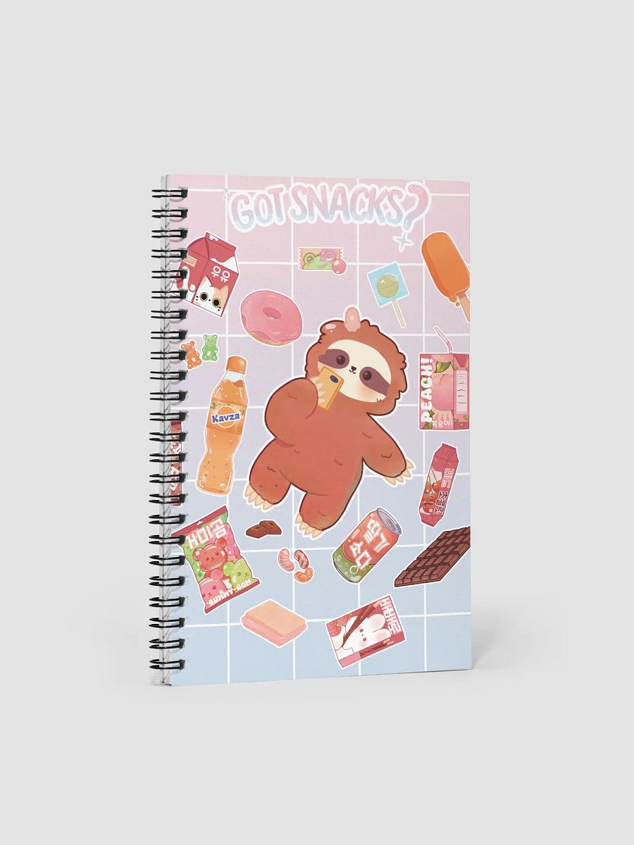Got Snacks Spiral Notebook product image (1)
