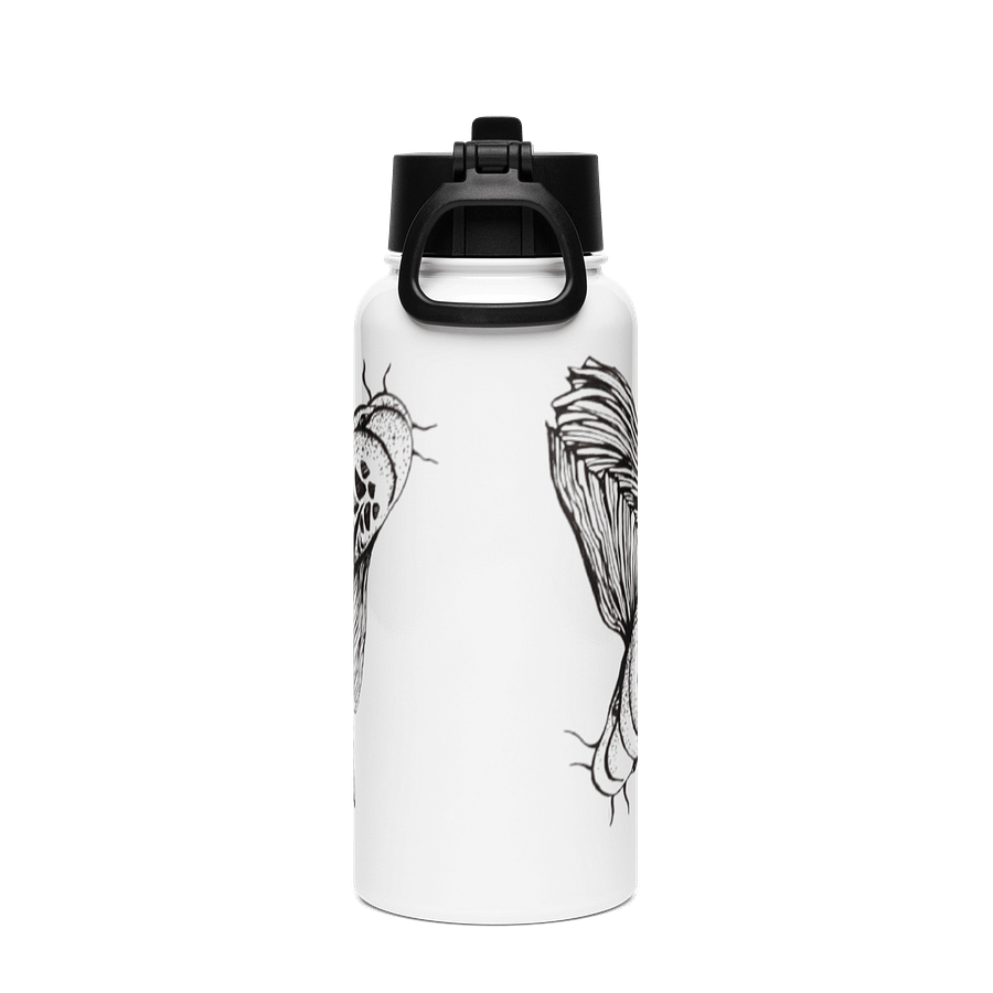 Koi Fish - Stainless Steel Water Bottle with a Straw Lid product image (2)