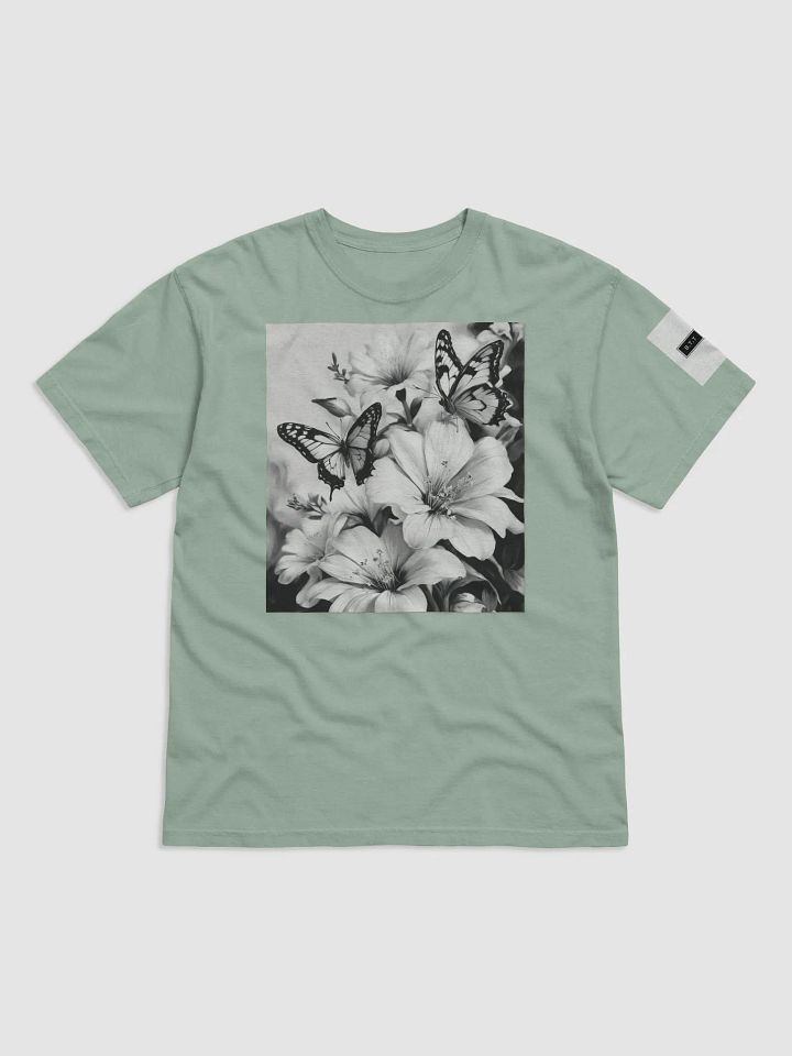 Monochrome Butterfly Blossom Tee product image (5)