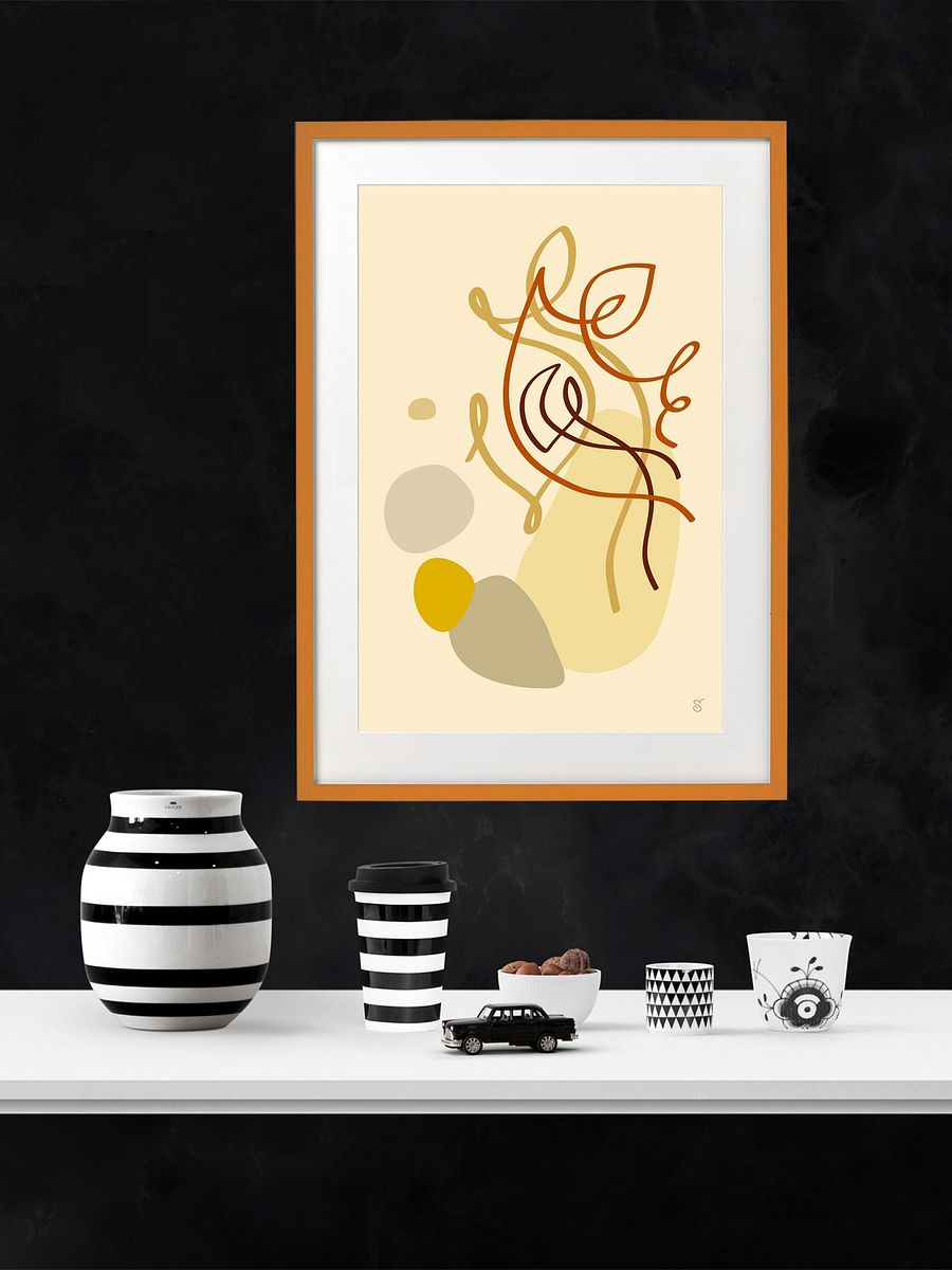Organic Flow Abstract Poster - Abstract Image No. 4 product image (19)